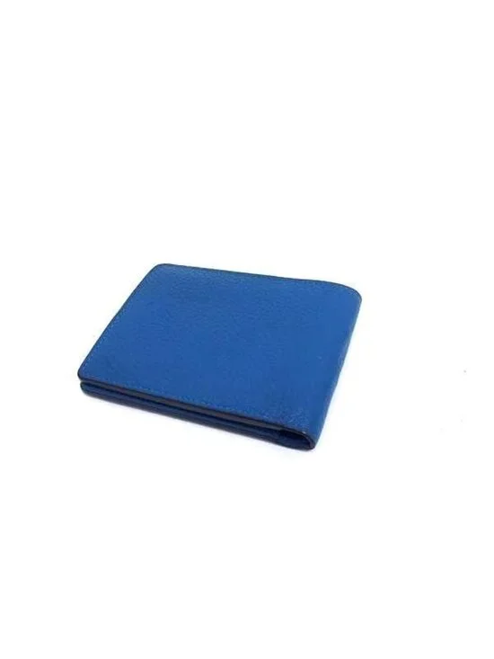 Louis Vuitton Wallet Portefeuille Multiples Blue Taurillon Leather - Picture 2 of 5